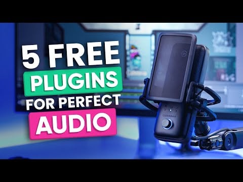 AMAZING Microphone Quality with FREE Plugins!